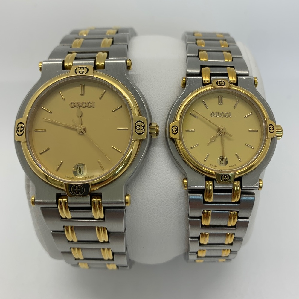 Authentic Matching Gucci Watches